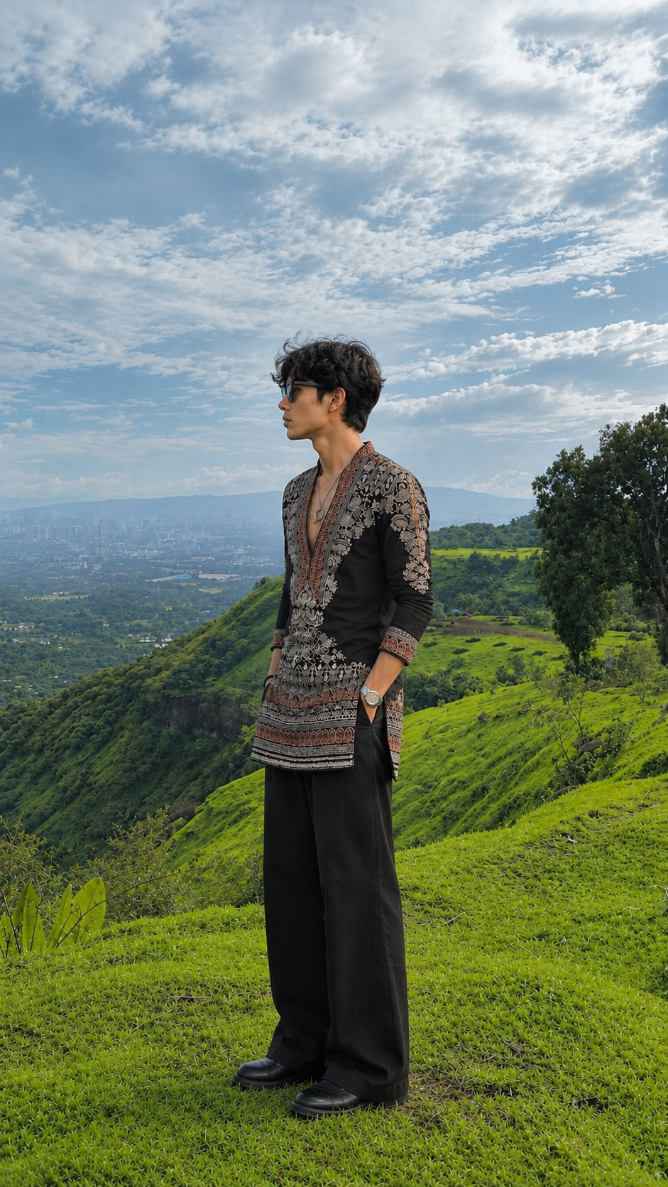 Luxury Ethnic Japanese Fabrics kurta